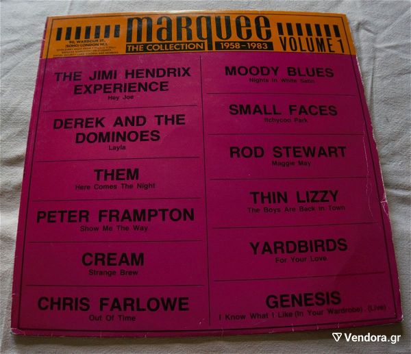  MARQUEE THE COLLECTION 1958-1983-VOLUME 1