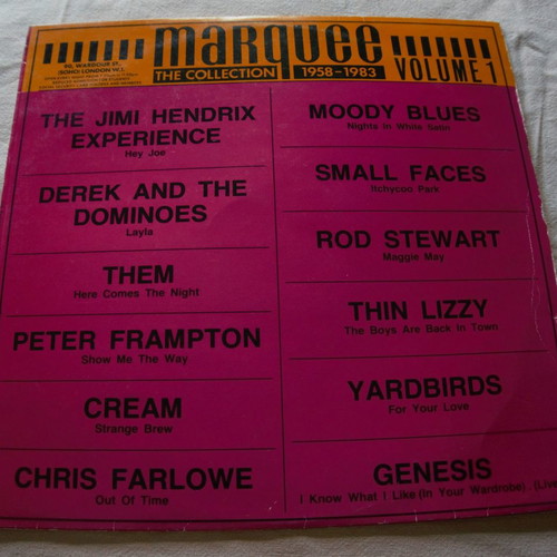 Marquee The Collection 1958-1983 Volume 1 LP new, rock