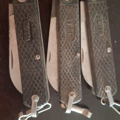 Souvenir folding knife used