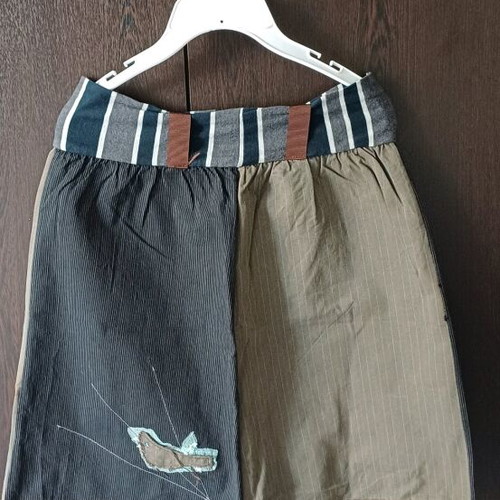 Youth Skirt with Handmade Design, Size M, Like New
