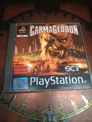 Carmageddon PlayStation 1 game used, European edition