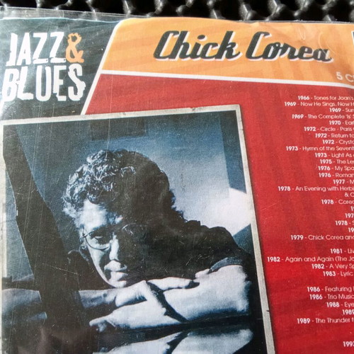 Jazz & Blues CDROM collection used, 5 Verbatim discs