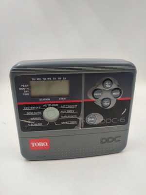 Toro DDC6 ψηφιακός προγραμματιστής ποτίσματος 6 στάσεων σαν καινούργιο 220V