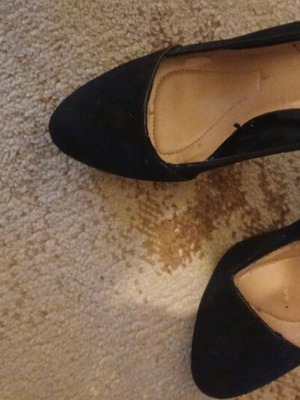 Γόβες Bershka μαύρες, μέγεθος 38, σαν καινούργιες