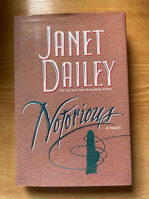 Janet Dailey Notorious novel used, English