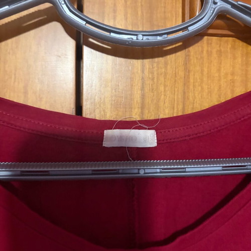 Oysho pajama top used, red, size XL