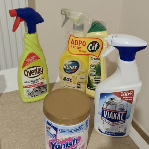 Cleaning products new, assorted set