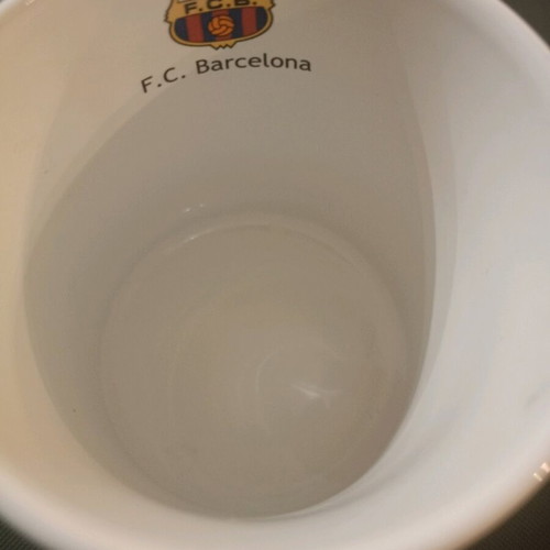F.C. Barcelona mug like new, authentic