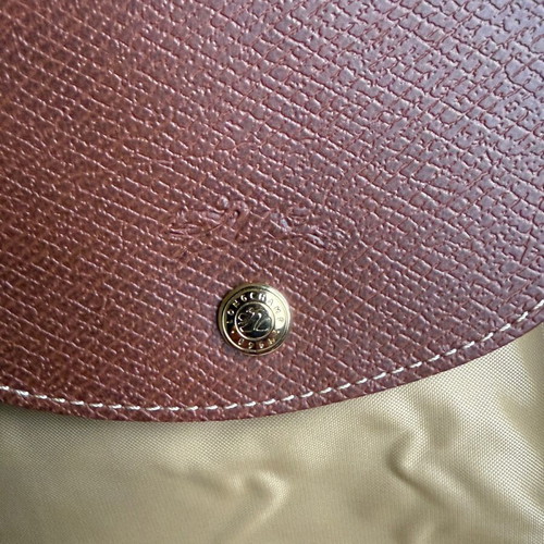 Longchamp Le Pliage παλιό μοντέλο σακίδιο πλάτης καινούργιο, μπεζ καφέ
