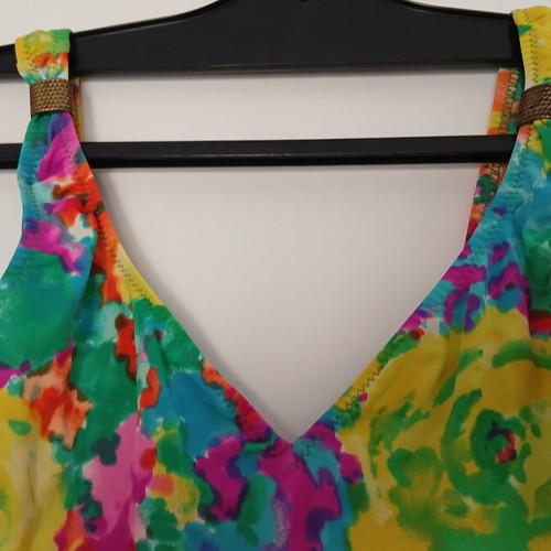 Sprider women's swimsuit one-piece like new, colorful, size M