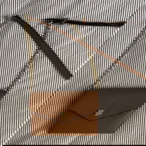 Michael Kors crossbody wallet like new, camel color