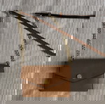 Michael Kors crossbody wallet like new, camel color