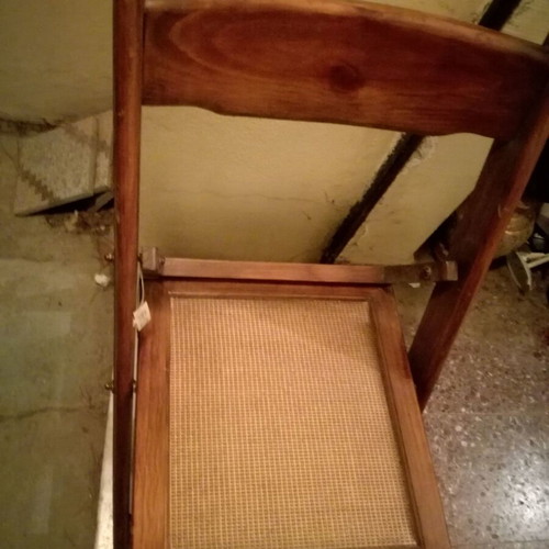 Καρέκλα με ψαθί καινούργια