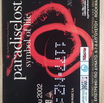 Paradise Lost concert ticket used photocopy 21-12-2002