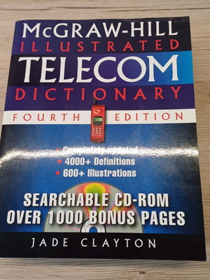 McGraw-Hill Illustrated Telecom Dictionary used with CD, English telecom terms