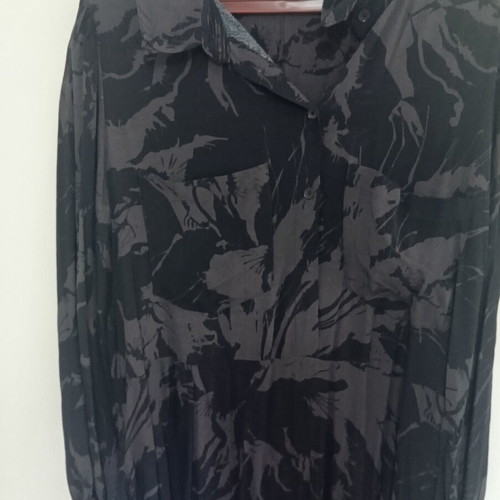 Zara maxi dress like new, size XXL, black and brown