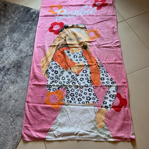Barbie Beach Towel like new