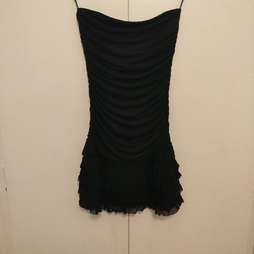 Strapless black dress used Diva by D