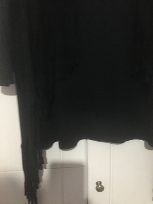 Knitted blouse with fringes new, size L