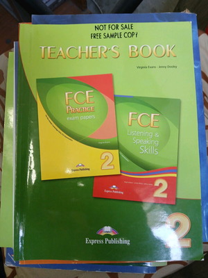 Fce Practice Exam Papers Teacher's Book like new