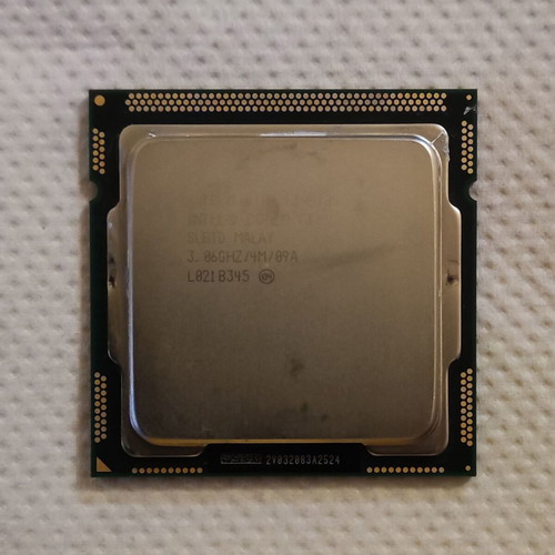 Intel Core i3-540 processor used, Socket LGA1156