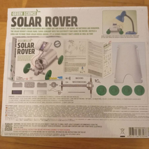 Solar rover assembly kit new in plastic wrap