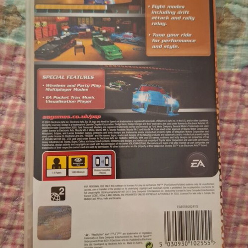 Need for Speed Underground Rivals PSP game