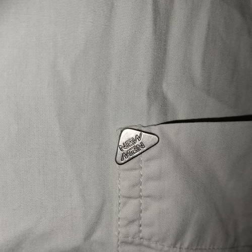 New Man Beige Men's Short Sleeve Shirt