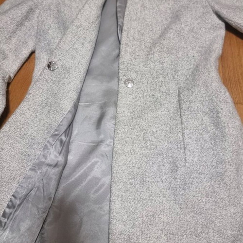 Zara Basic women's coat gray size M like new
