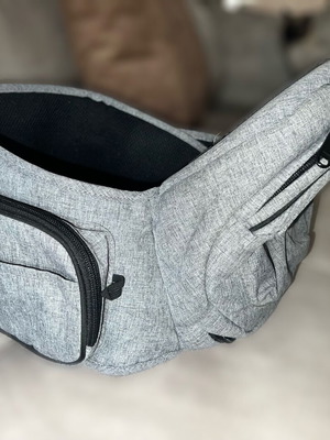 Tashbaby baby carrier like new, grey color, up to 20 kg