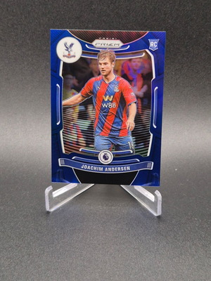 2021-22 Panini Prizm Premier League Blue Joachim Andersen #289 Rookie RC used