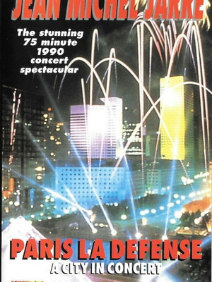 JARRE "Paris La Defense" VHS βιντεοκασέτα μεταχειρισμένη