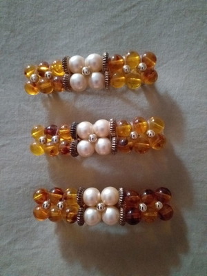 Hair barrettes new, pack of 7 pieces