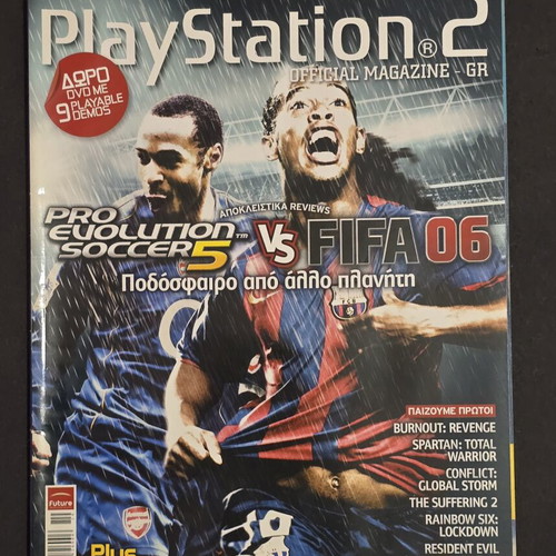 Playstation 2 Official Magazine Issue 22 October 2005 used