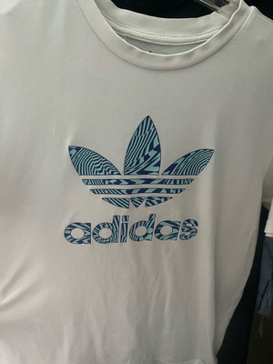 Adidas men's T-shirt XS, white