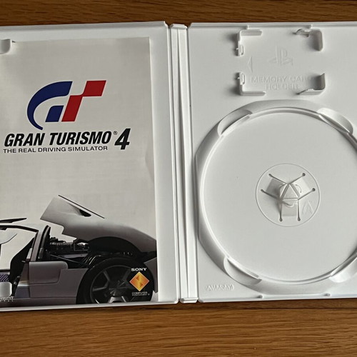 Grand Turismo 4 case with manual
