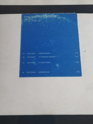 Dave Clarke Southside promo CD single