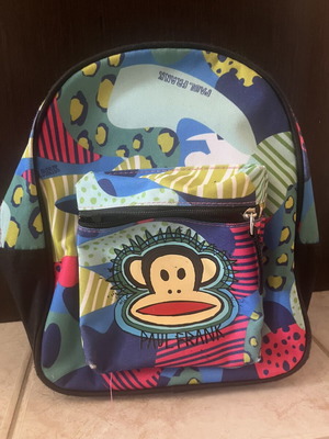 Paul Frank preschool backpack used, colorful design