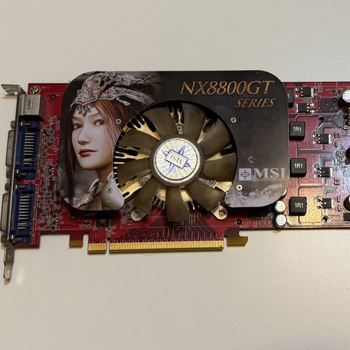 MSI NX8800GT Series graphics card used, unknown functionality