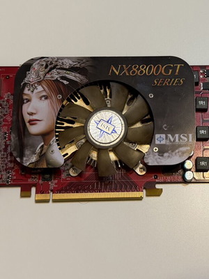 MSI NX8800GT Series graphics card used, unknown functionality