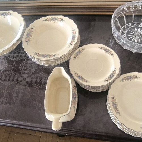 Various glassware used