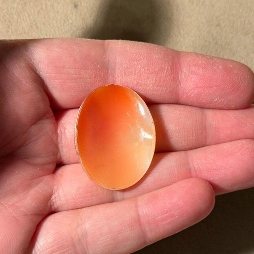 Old cameo with beautiful carving like new