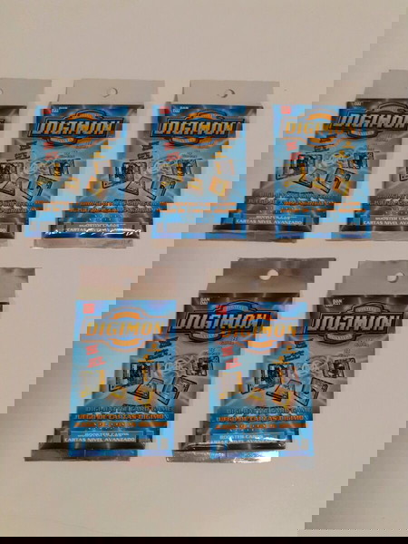 ΚΛΕΙΣΤΑ ΦΑΚΕΛΑΚΙΑ DIGIMON BOOSTER CARDS