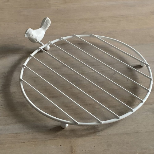 White Wire Plate new