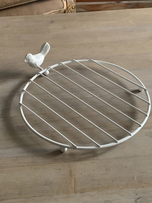 White Wire Plate new