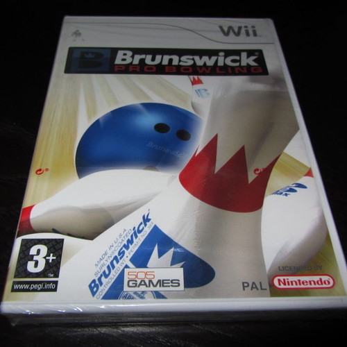 Brunswick Pro Bowling Nintendo Wii new sealed