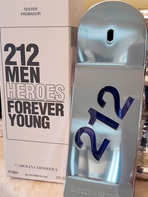 Carolina Herrera 212 Men Heroes Forever Young EDT 90ml καινούργιο