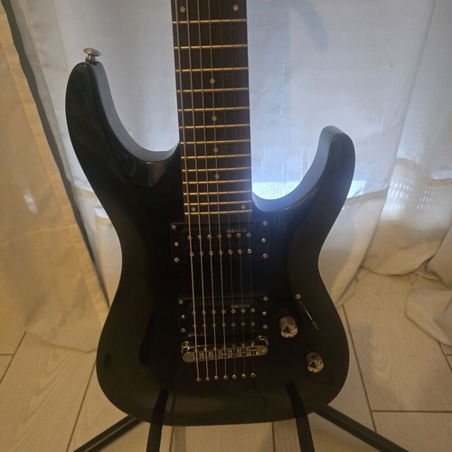 LTD MH-17 7-string electric guitar black, like new