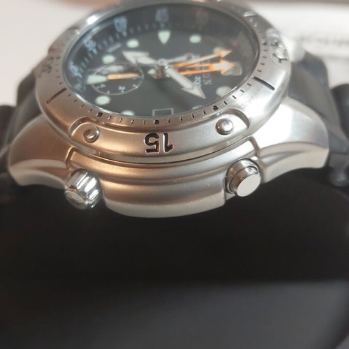 Citizen Aqualand diving watch new, blue and silver