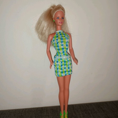 Barbie Pretty in Plaid used with original dress